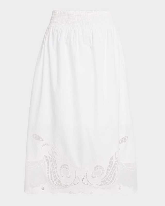 Clem Lace Midi Skirt